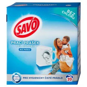 Savo 20dávek/1.4kg prášek bez Chl. White | Prací prostředky - Prací prášky Savo 20dávek/1.4kg prášek bez Chl. White | Prací prostředky - Prací prášky